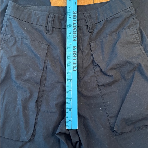 H&M Black Cotton Cargo Pants Small - Picture 9 of 11